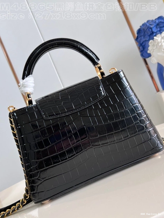 AAA Replica Ru BB-27*18*9CM VUITTON LOUIS CAPUCINES 0806